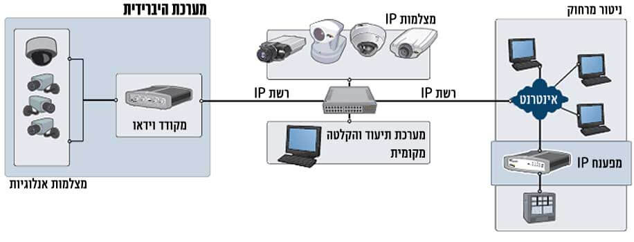 מערכת מצלמות IP