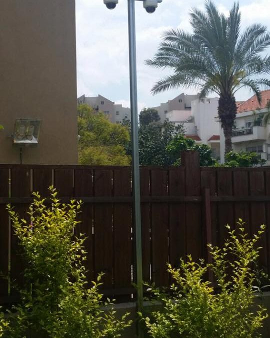 התקנת מצלמות אבטחה בבית משותף