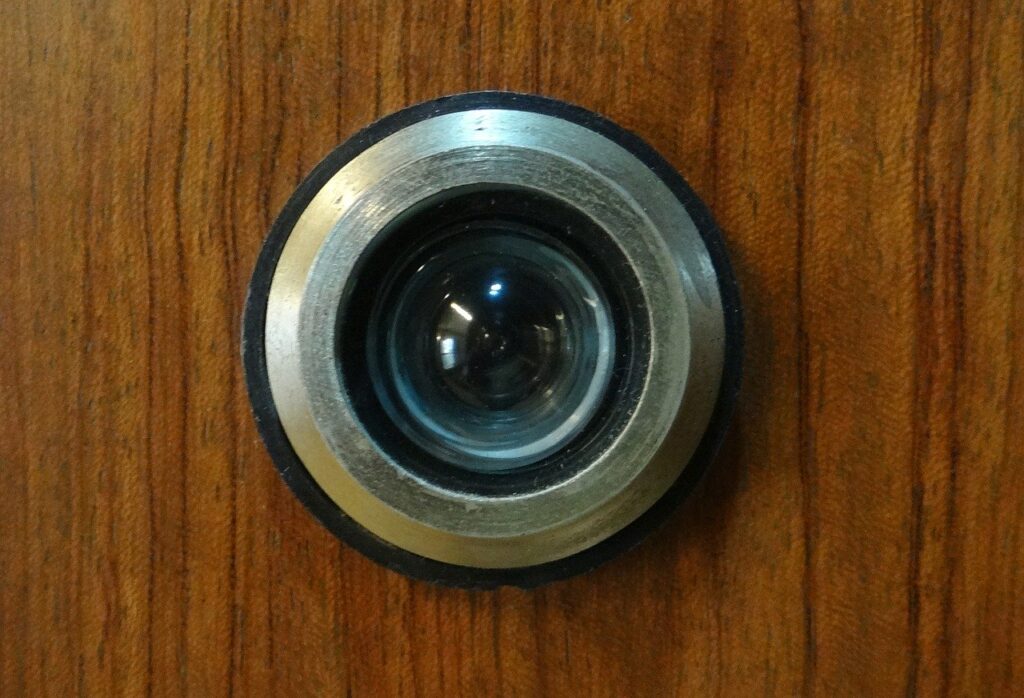 מצלמות אבטחה לדלת הבית